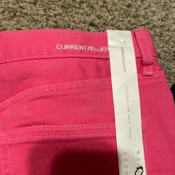 Current Elliott skinny Jeans Fuchsia 31 - Picture 9 of 14